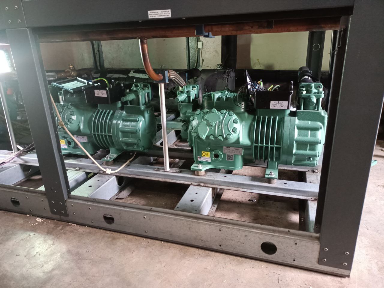 Field Service for Bitzer Screw Compressors and Chillers - Climafrost Project